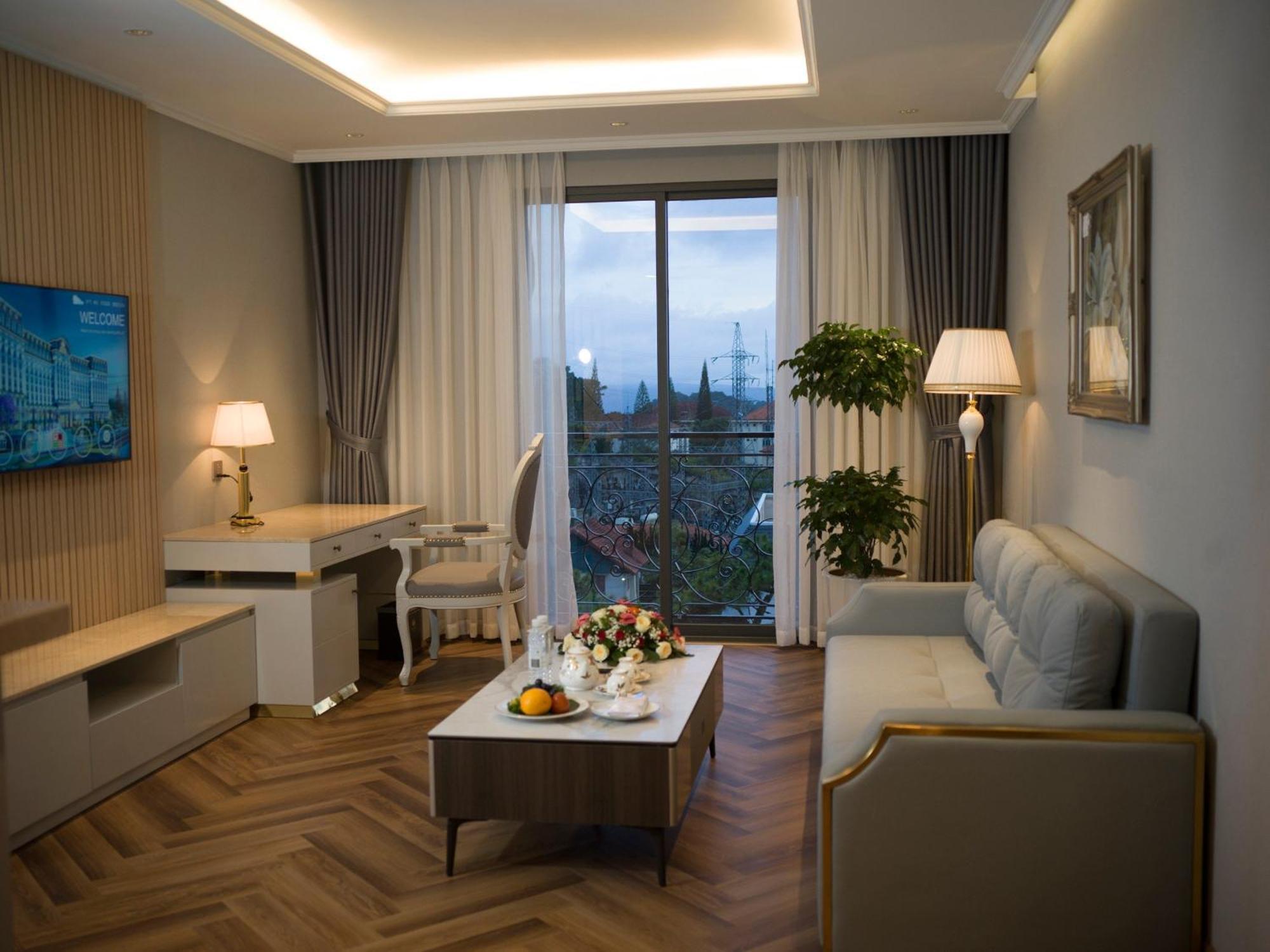 Merperle Dalat Hotel Værelse billede
